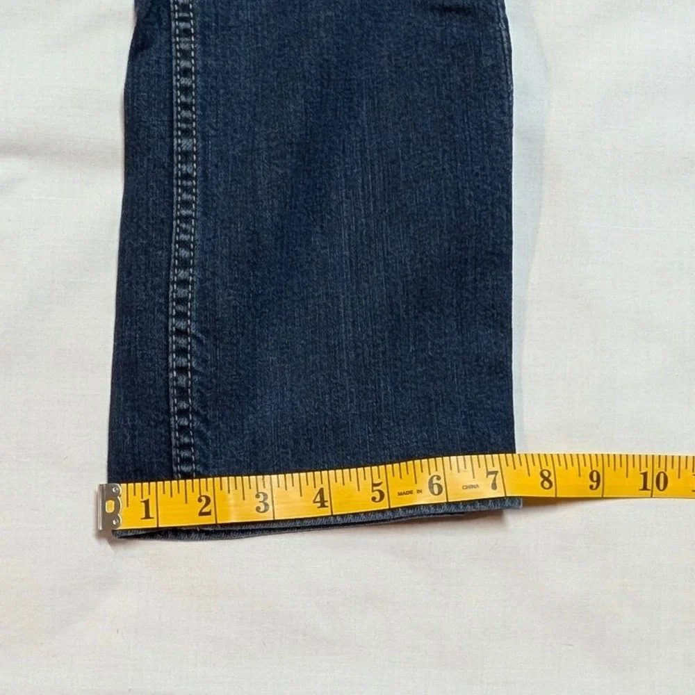 BKE Asher Slim Straight Jeans Mens 30R Dark Wash Denim